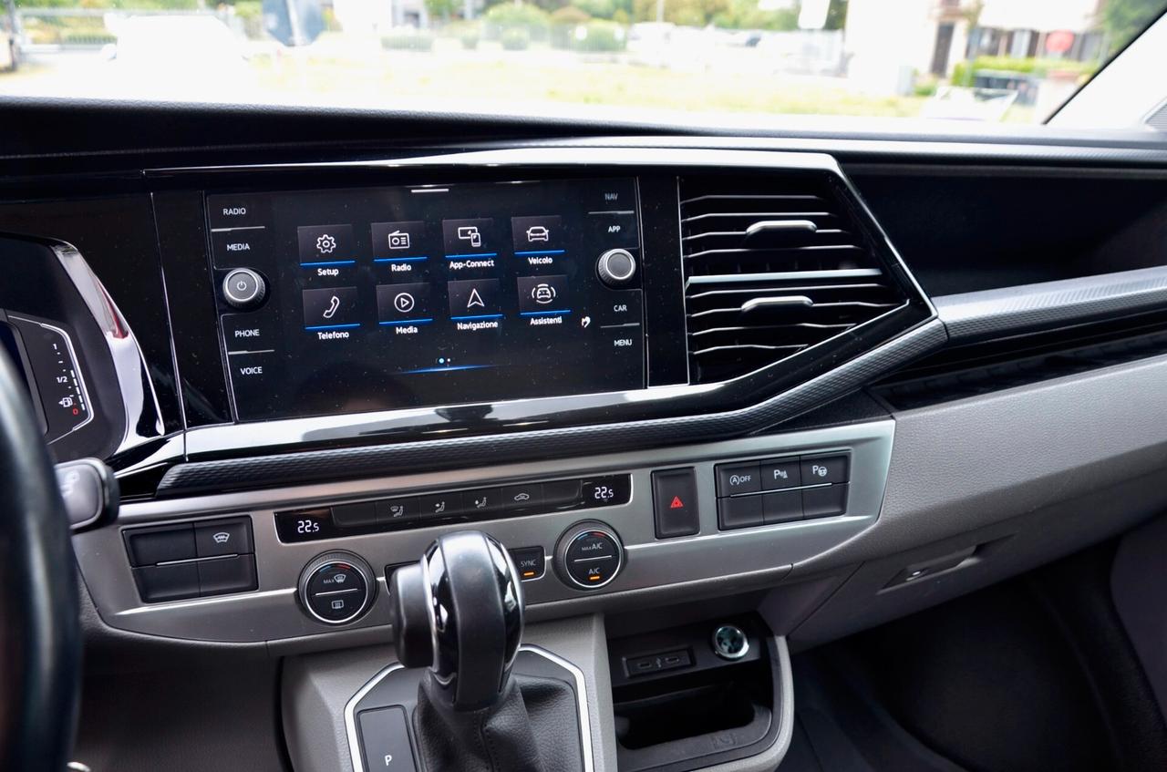 VOLKSWAGEN T6.1 CARAVELLE COMFORTLINE 2.0 TDI 4MOTION 150cv DSG, 8 POSTI, UFF ITALIANA, EURO 6D, FARI FULL LED, RETROCAMERA, APPLE ANDROID, PERMUTE