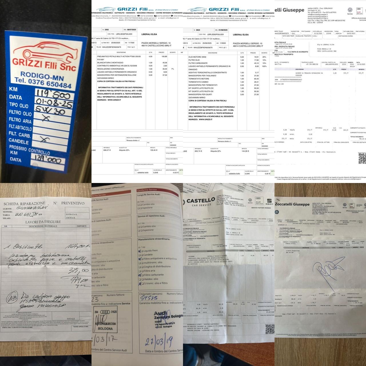 Audi A5 Cabrio 2.0 tdi S-LINE 177cv multitronic