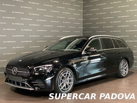MERCEDES-BENZ E 220 d S.W. Auto AMG Night Edition con GANCIO DI TRAINO