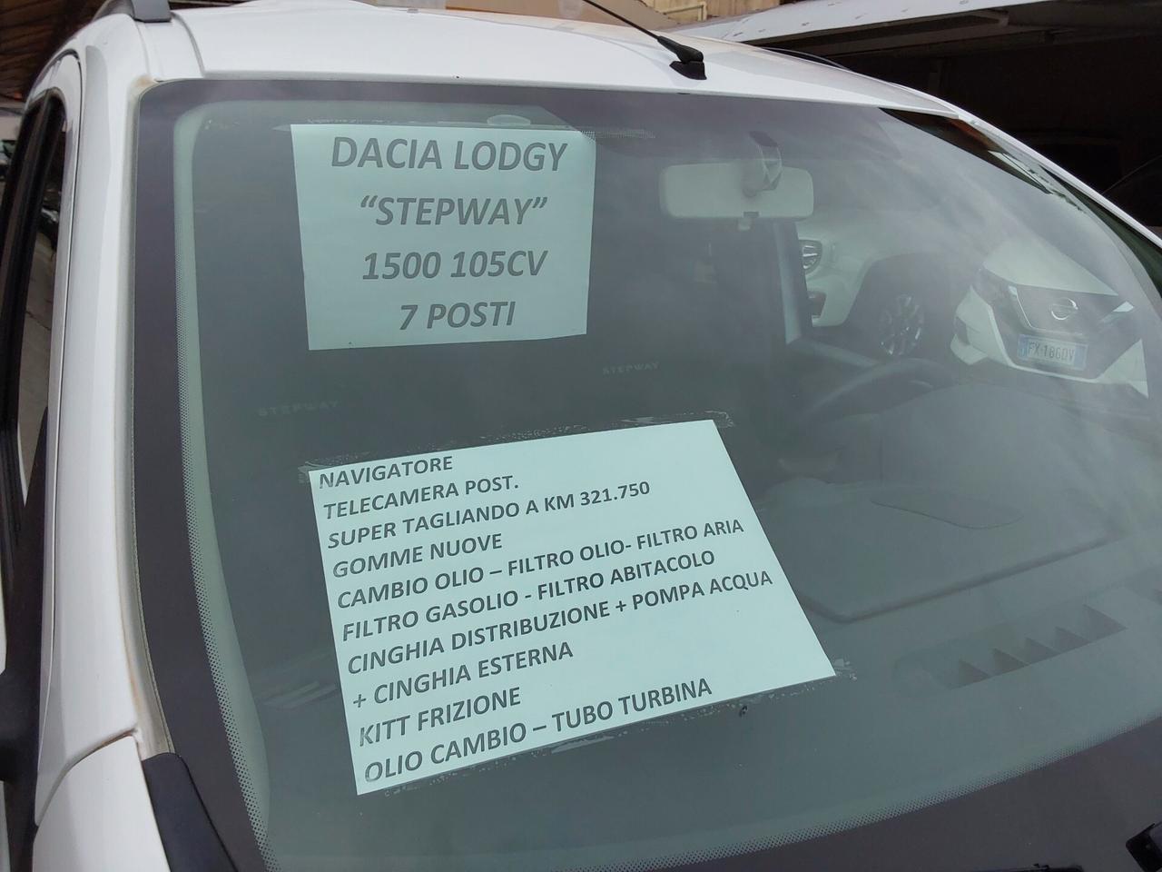 Dacia Lodgy Stepway 1.5 dCi 8V 110CV 7 posti