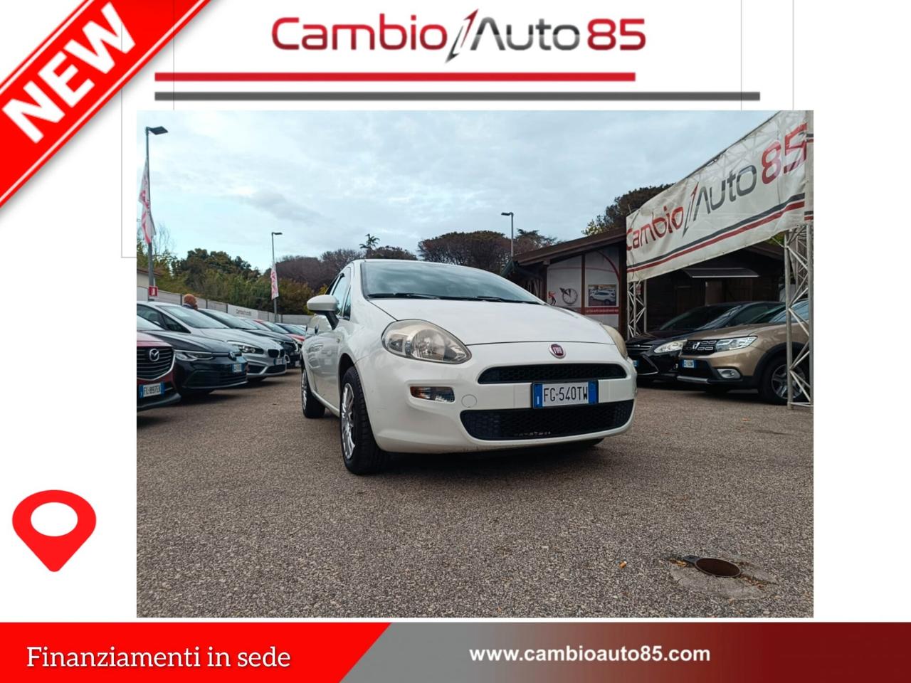 Fiat Punto 1.4 8V 5 porte Easypower Lounge