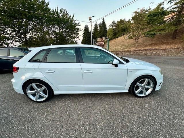 Audi A3 SPB 2.0 TDI 184 CV Quattro S LINE