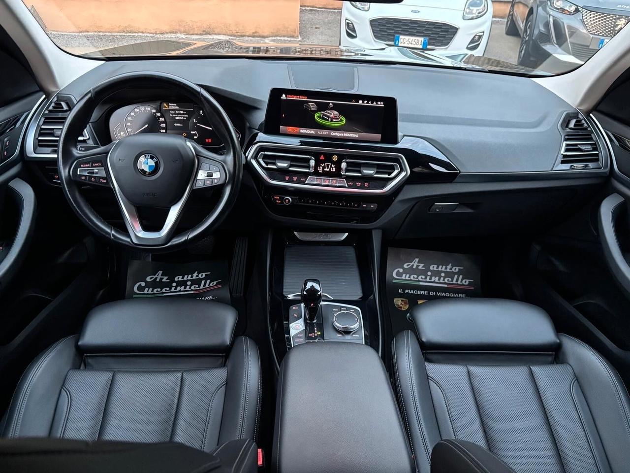 Bmw X3 sDrive18d 150 CV 48V Msport MY 22 FULL LED