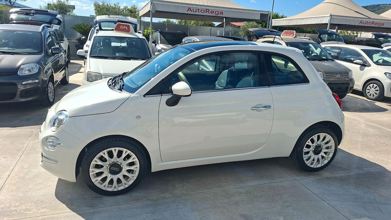 Fiat 500 1.2 Lounge con sedili in pelle