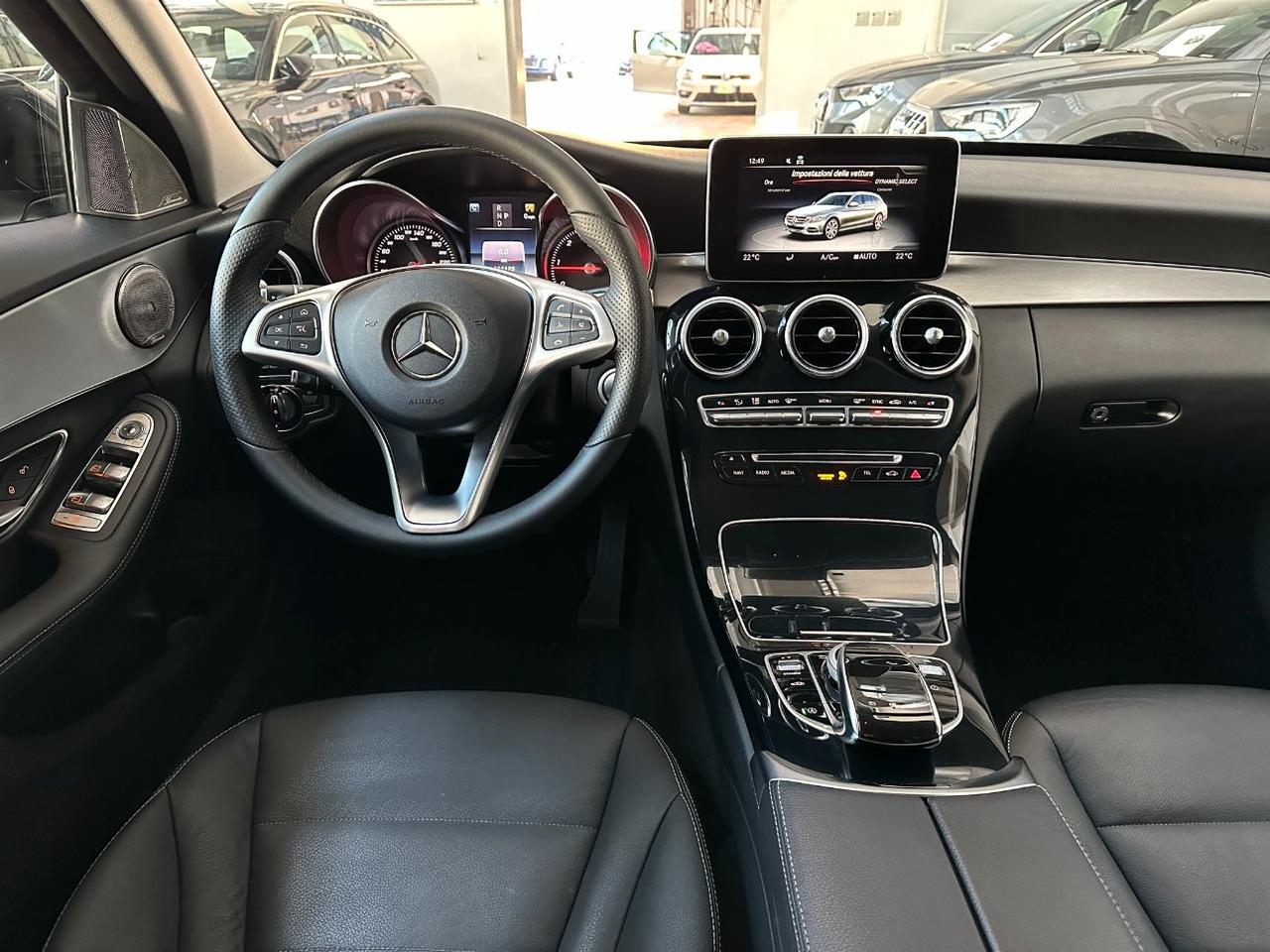 Mercedes C 220 D SW 4Matic Premium AMG Auto-18"-Pelle-AirMatic D/C