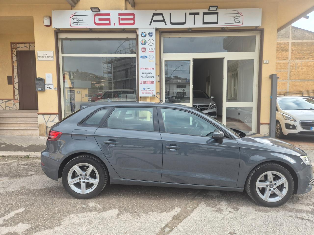 AUDI A3 1.6 TDI 116 CV ANNO 2017 LED NAVIGAT KMCERT