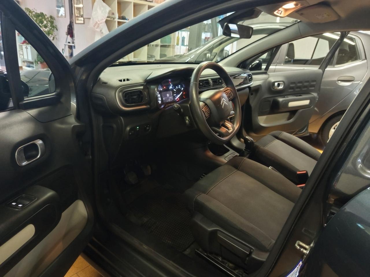 Citroen C3 1.2 benzina, 77 mila chilometri ok neopatentati