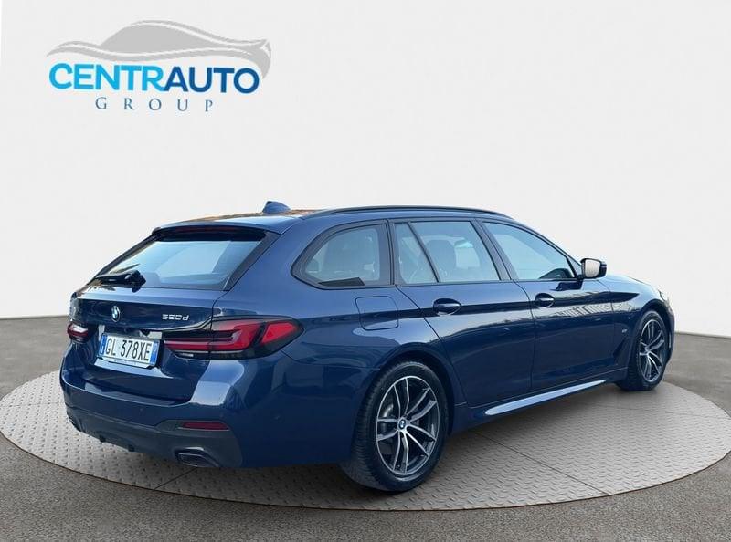 BMW Serie 5 520d Touring mhev 48V xdrive Msport auto
