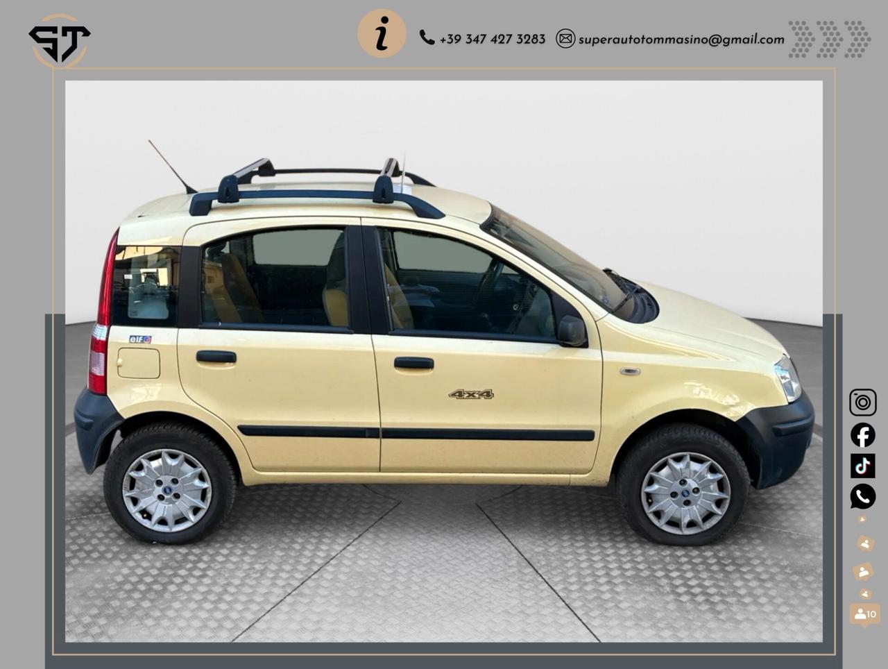 Fiat Panda 1.2 4x4 GPL valido fino al 2029