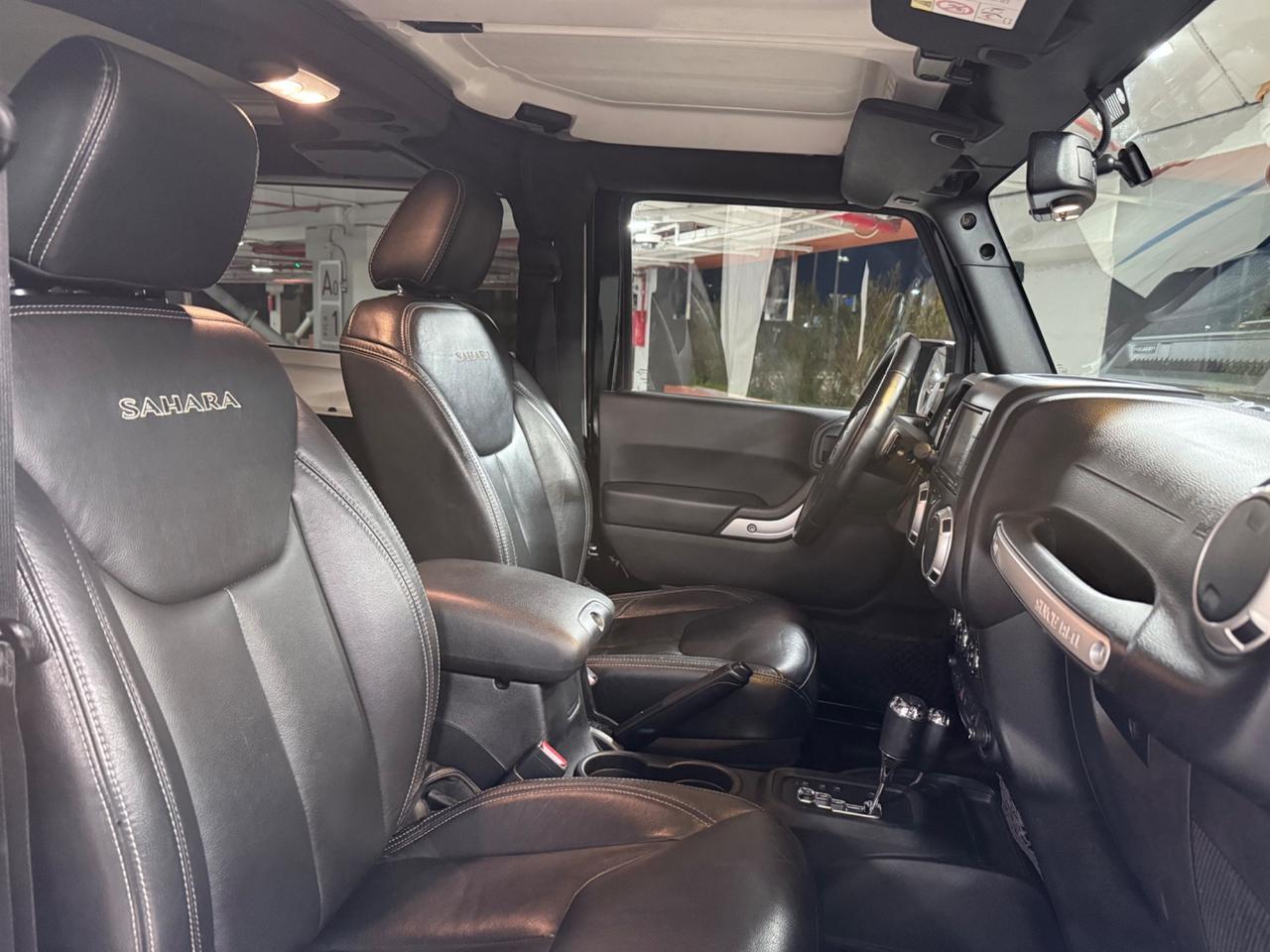 Jeep Wrangler 2.8 CRD 200cv Sahara - GANCIO TRAINO