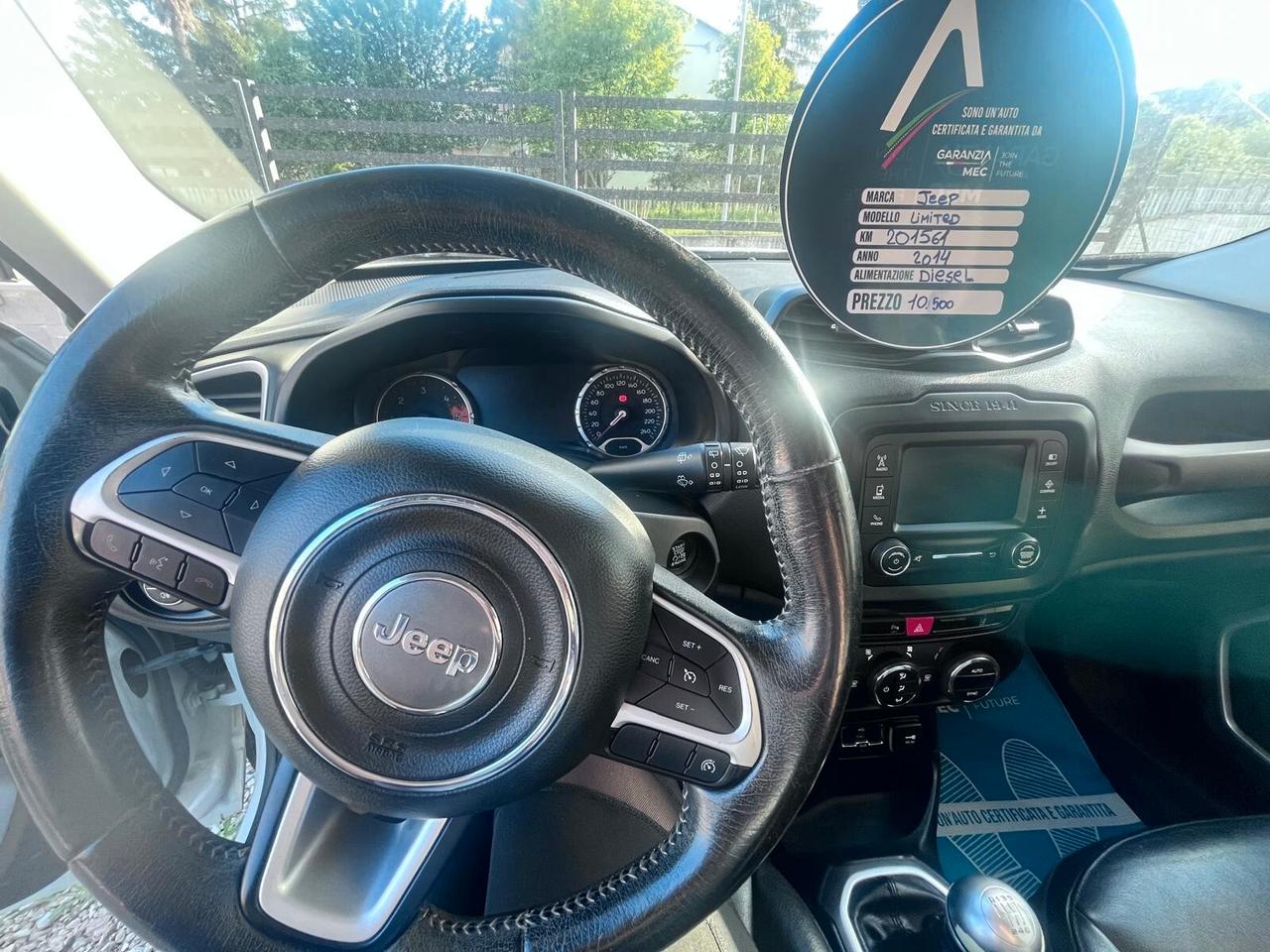 Jeep Renegade 1.6 Mjt 120 CV Longitude