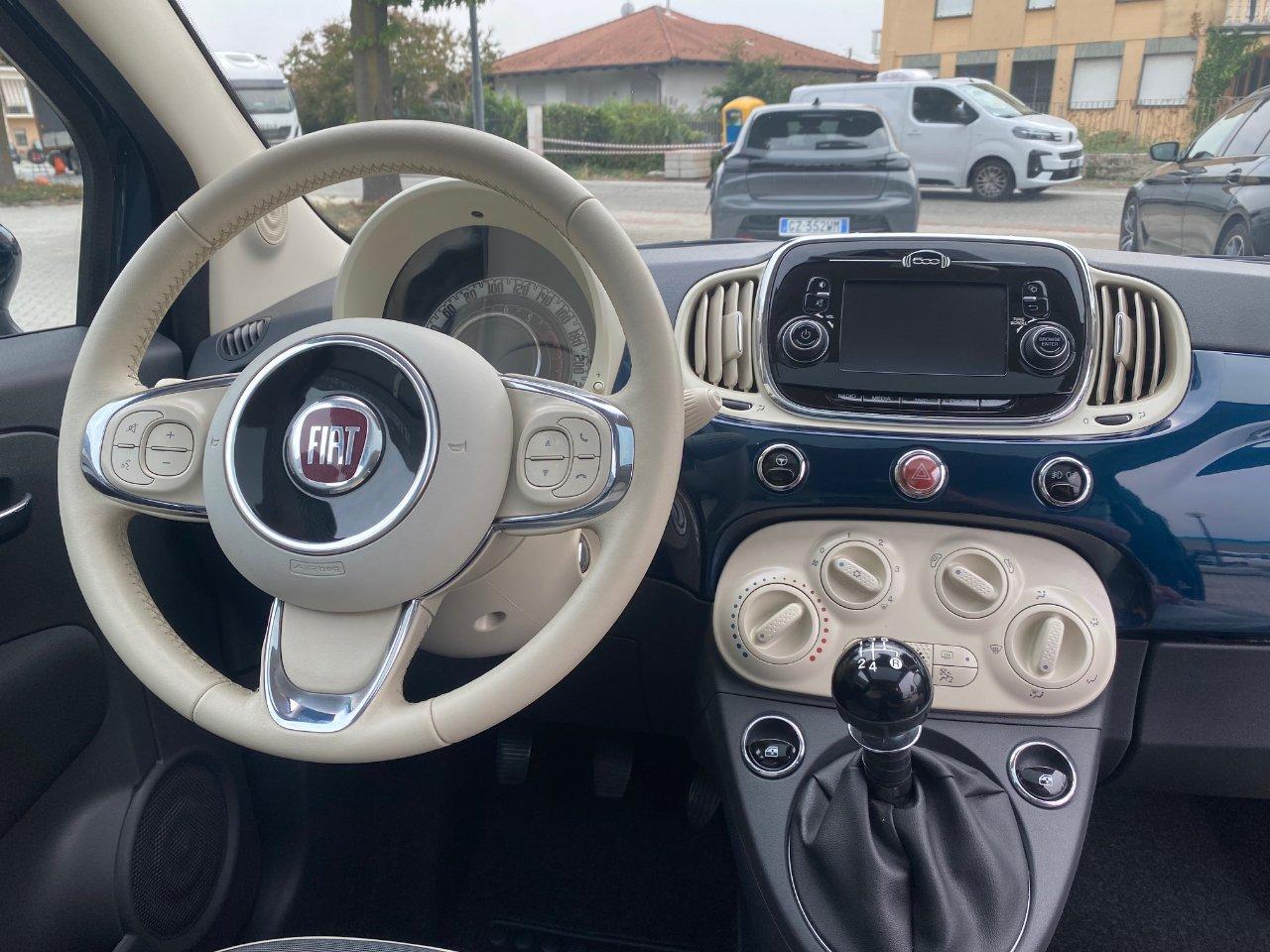 Fiat 500 1.2 Lounge 69cv tetto Interno Bicolore!