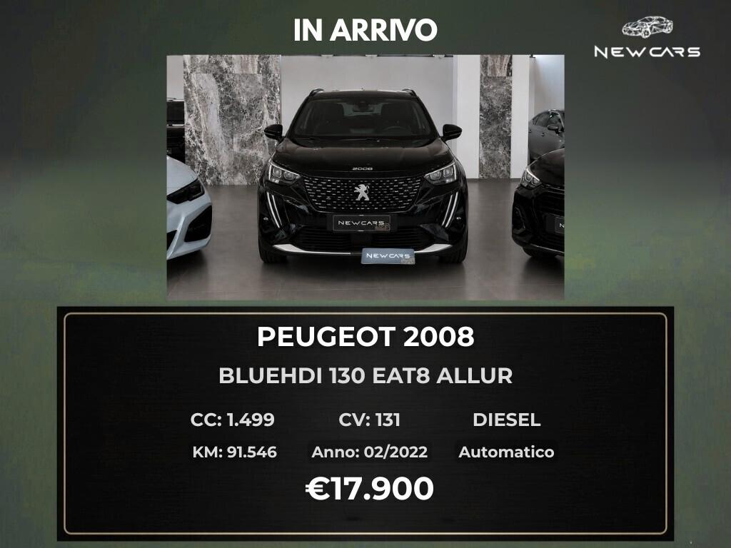 Peugeot 2008 BlueHDi 130 S&S EAT8 Allure