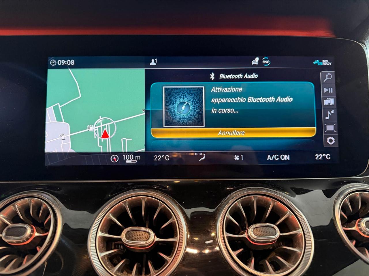 MERCEDES-BENZ GT 43 AMG COUPE' 3.0 367CV 4MATIC PELLE NAVI CAM ANNO 2020