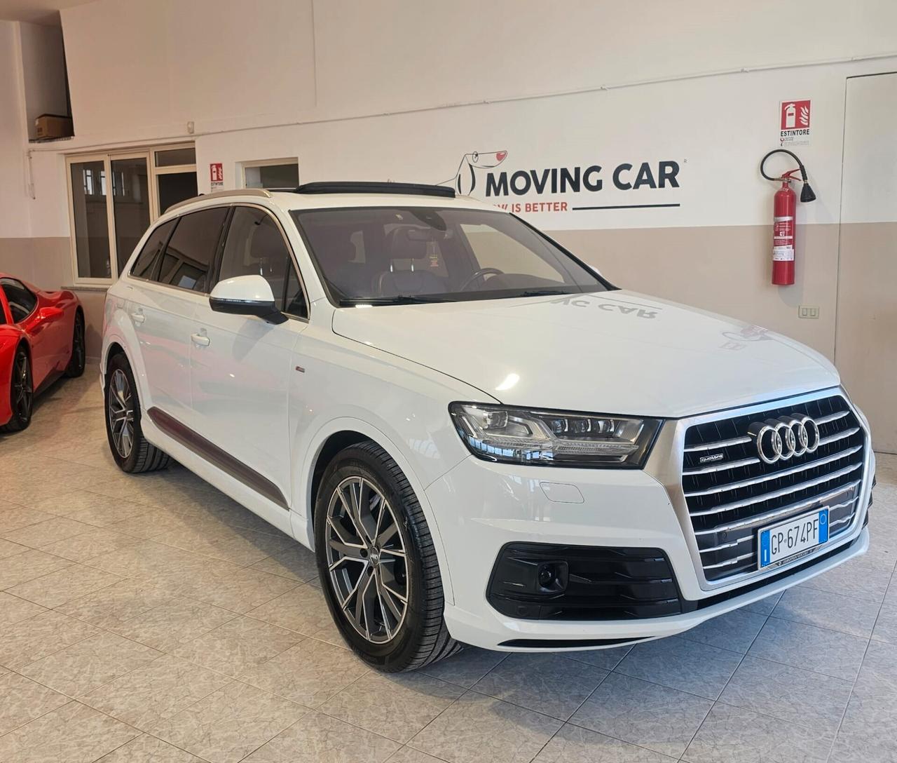 Audi Q7 S-LINE 7 POSTI Gancio / Tetto