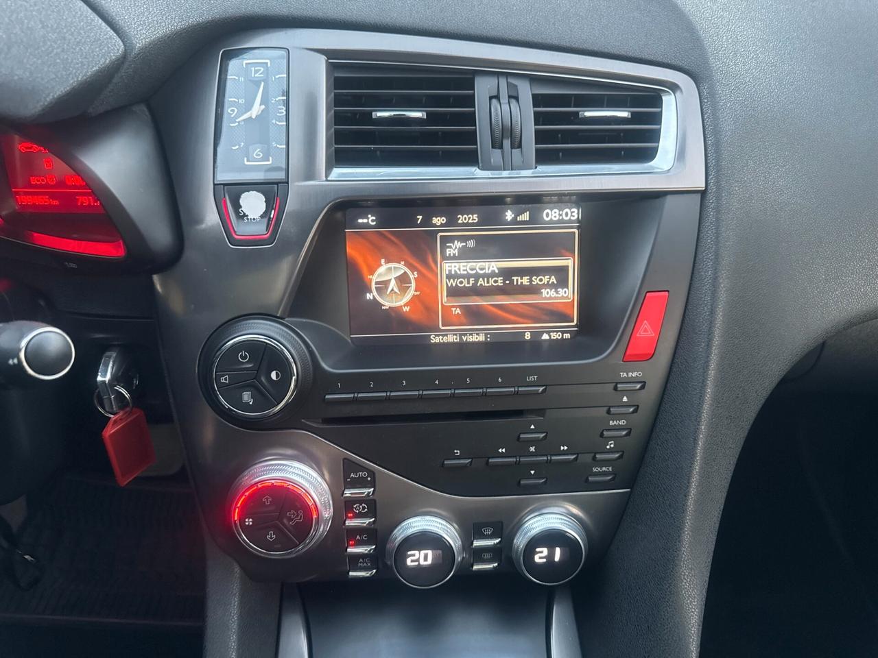 Ds DS5 1.6 e-HDi 115 airdream ETG6 TETTO NAV