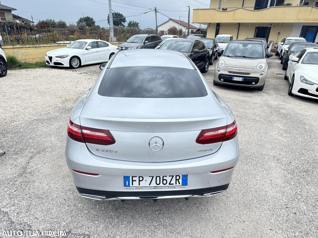 MERCEDES CLASSE E 220 D AMG 4MATIC coupè