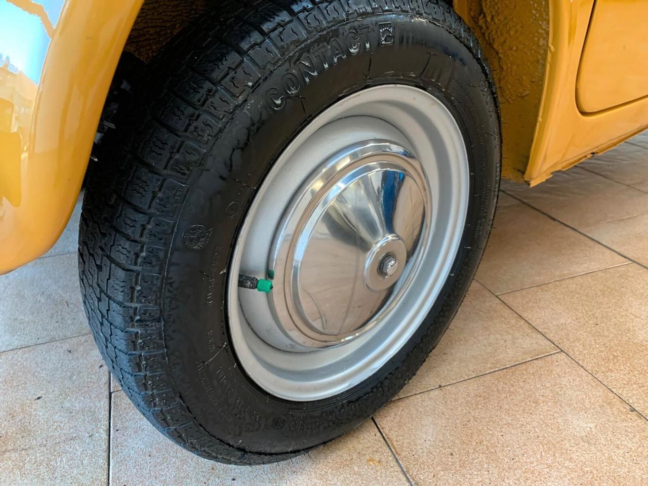 Fiat 500L 1971 targhe originali restaurata