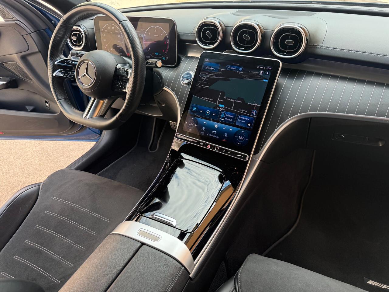 Mercedes-benz C 220d hybrid S.W. Premium Plus AMG LINE "SUPER TAGLIANDO ESEGUITO"