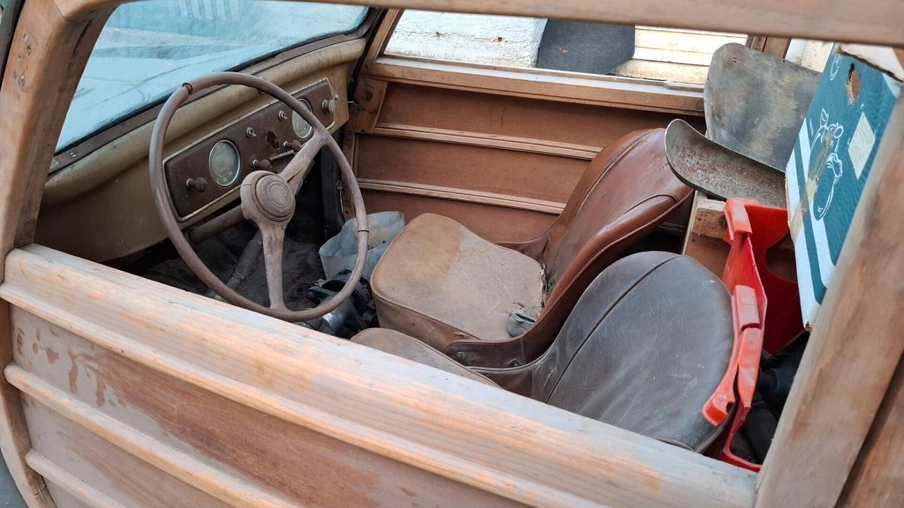 Fiat Topolino Giardinetta Legno 1950