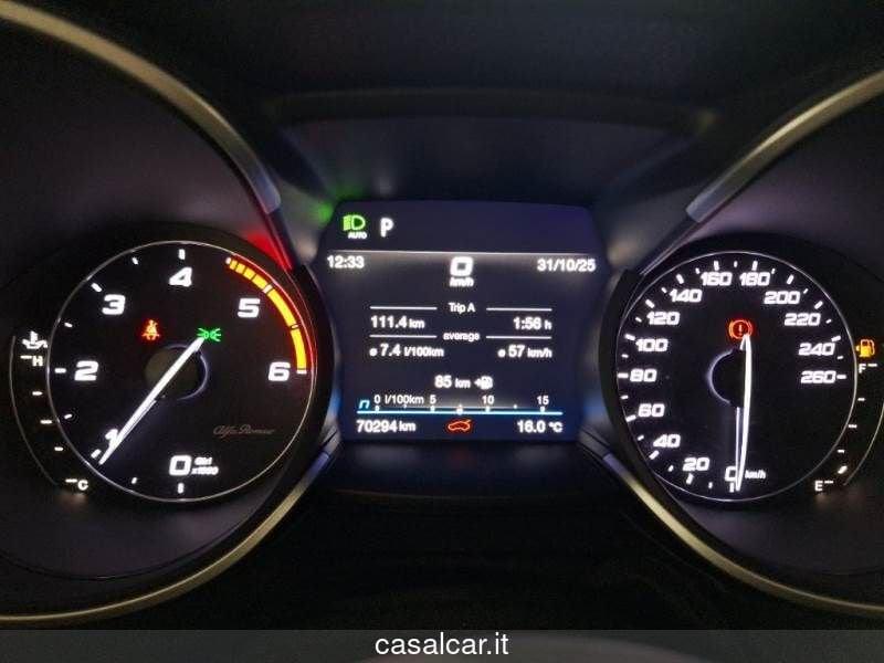 Alfa Romeo Stelvio Stelvio 2.2 Turbodiesel 190 CV AT8 Q4 Sprint FINO A 3 ANNI DI GARANZIA KM ILLIMITATI PARI ALLA NUOVA