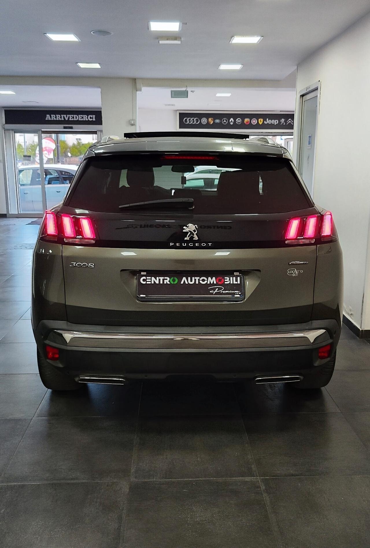 Peugeot 3008 BlueHDi 130 cv S&S EAT8 GT Line TETTO