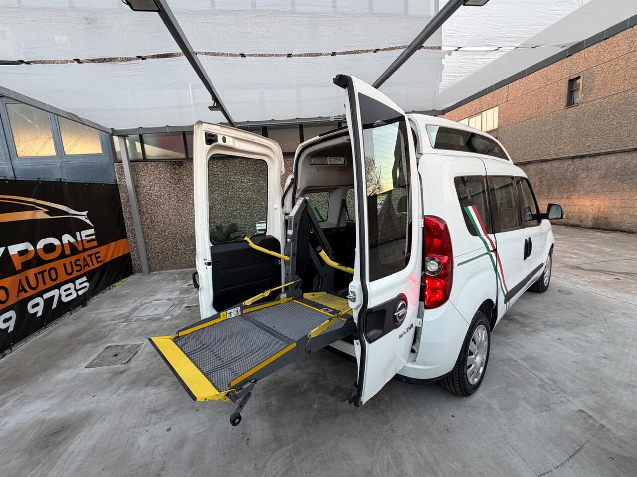 OPEL COMBO 1.6CDTI TETTO ALTO PEDANA OMOLOGATA DISABILI