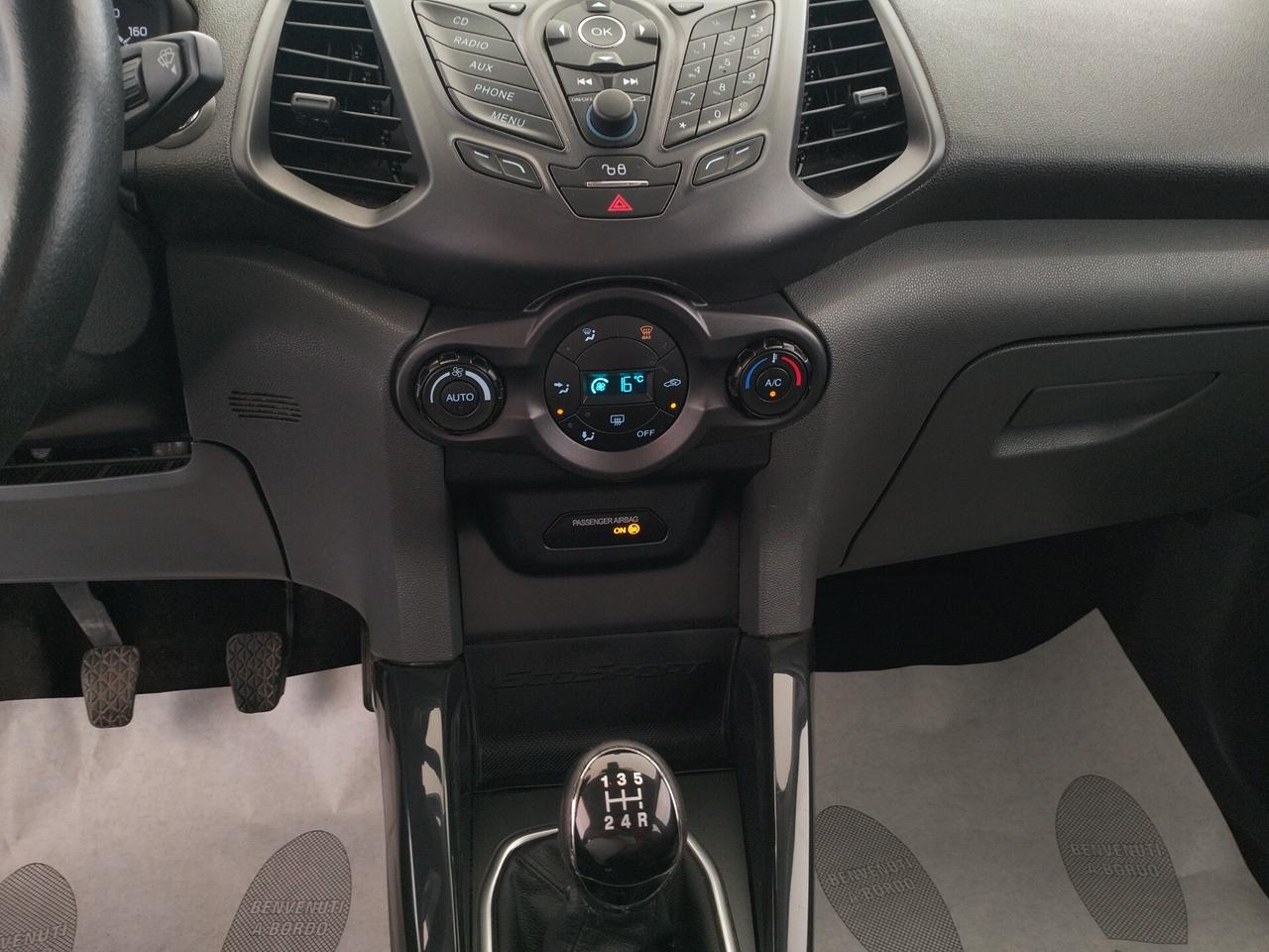 Ford EcoSport 1.5 TDCi 90 CV - NEOPATENTATI