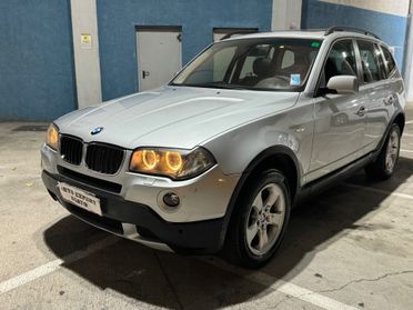 Bmw X3 2.0D 150CV FUTURA 2008 doppi tetto,navi,pelle