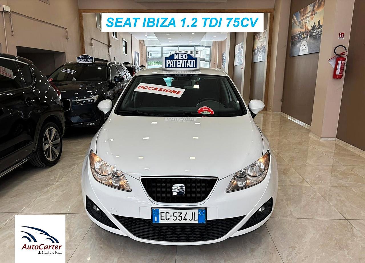 Seat Ibiza 1.2 TDI 75CV **solo 119.000 KM **