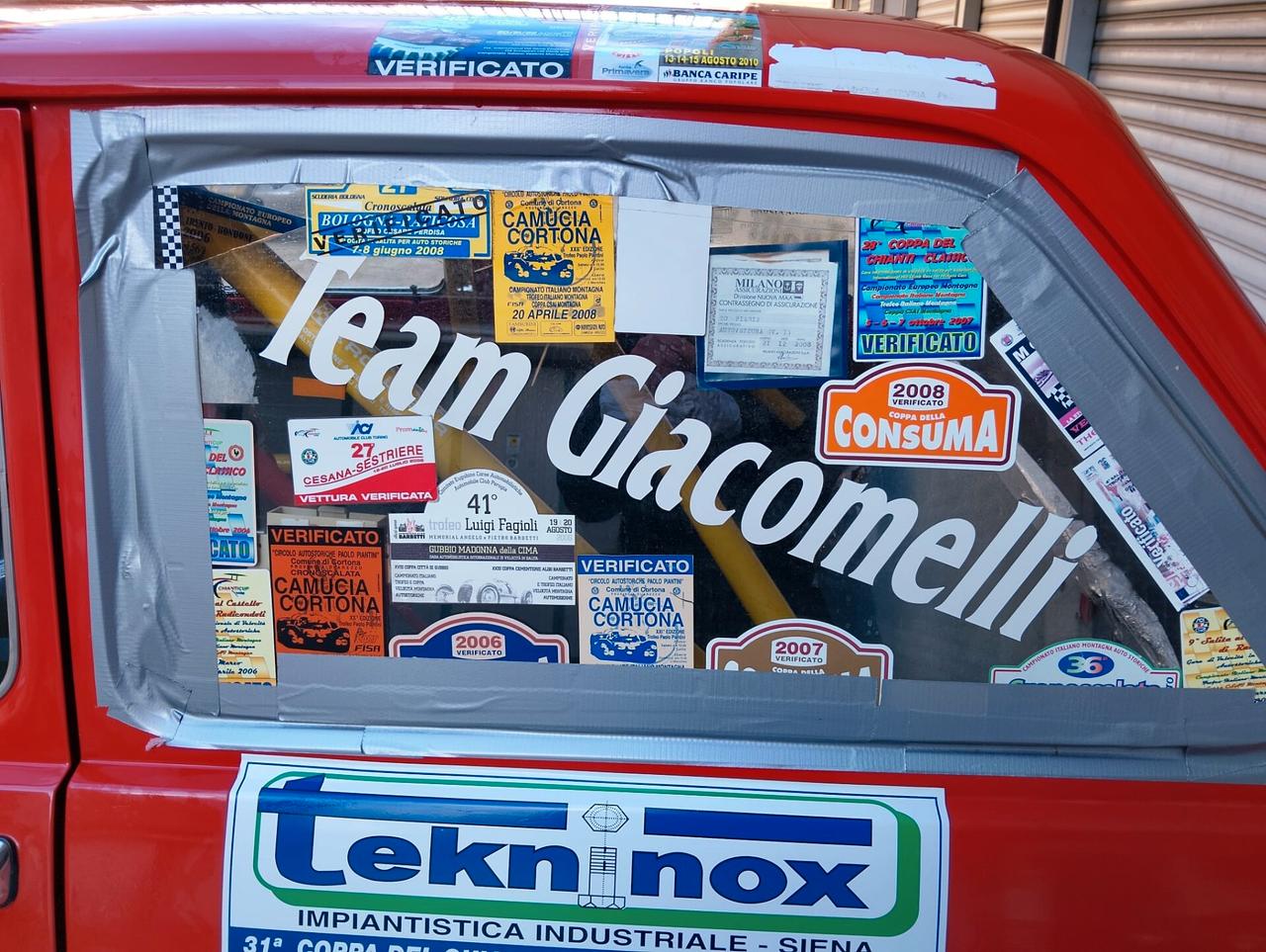 Fiat 128 Fiat 128 Rally by Giacomelli, auto da corsa