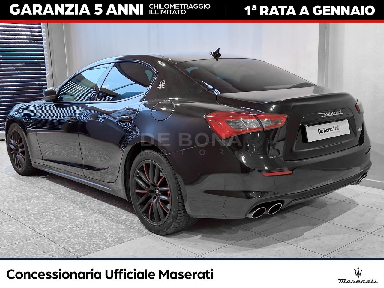 Maserati Ghibli 3.0 v6 ds ribelle black 275cv auto