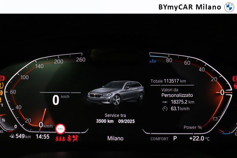BMW Serie 5 Touring 520 d Mild Hybrid 48V Luxury xDrive Steptronic