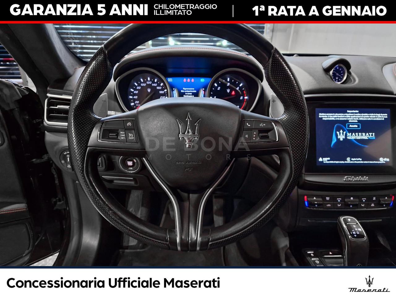 Maserati Ghibli 3.0 v6 ds ribelle black 275cv auto