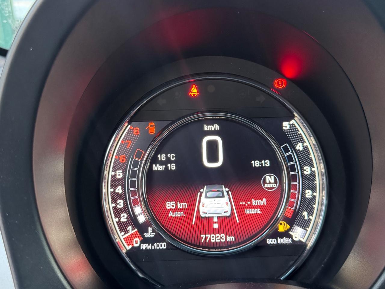 Fiat 500 Sport cabriolet