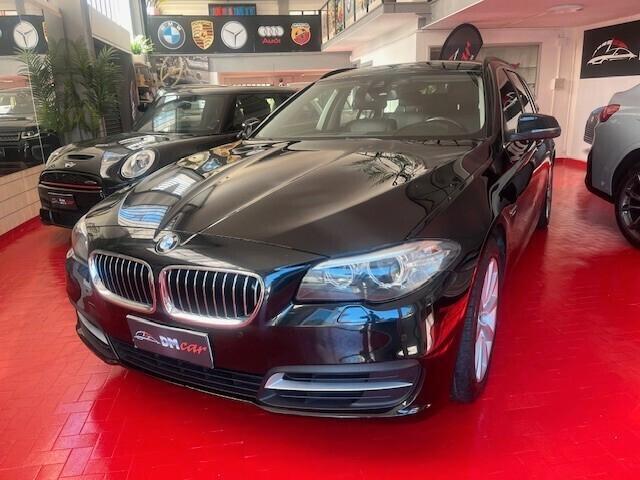 BMW 520 D 184 CV TOURING LUXURY PELLE TOTALE AUTOMATICO NAVI CERCHI SEDILI ANT. A REGOLAZIONE ELETTRICA