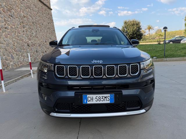 JEEP Compass 1.3 TURBO 130CV LIMITED+TETTO APRIB+19''+4TELC360°