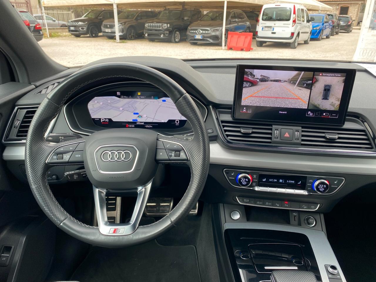 Audi Q5 40 TDI 204 CV quattro S tronic S line plus- Sospensioni- 360°