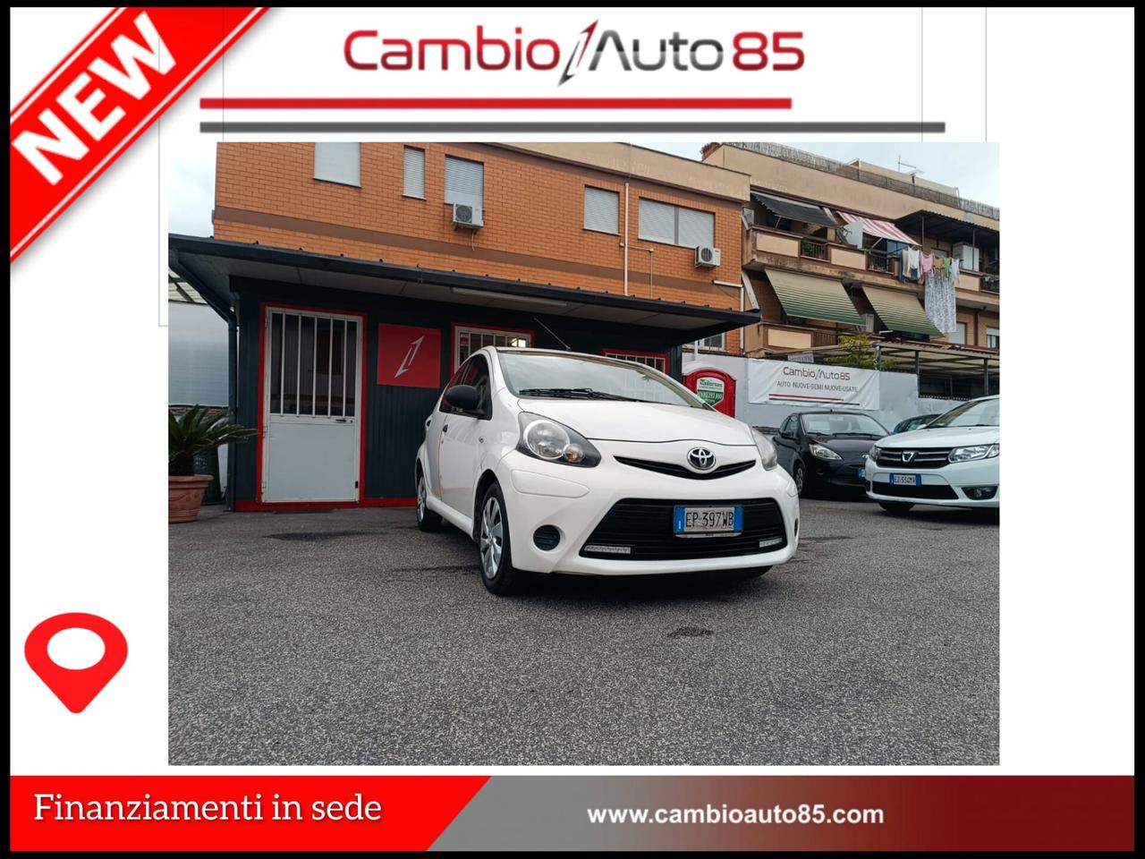 Toyota Aygo 1.0 12V VVT-i 5 porte Active Connect