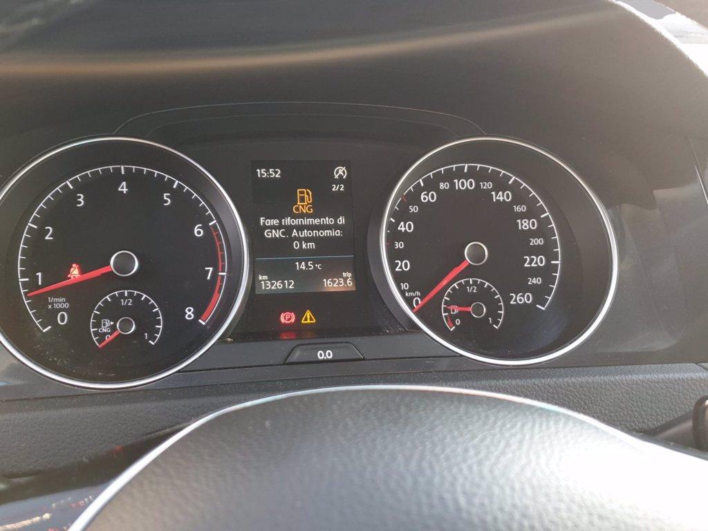 VOLKSWAGEN Golf variant 1.4 tgi trendline 110cv del 2017