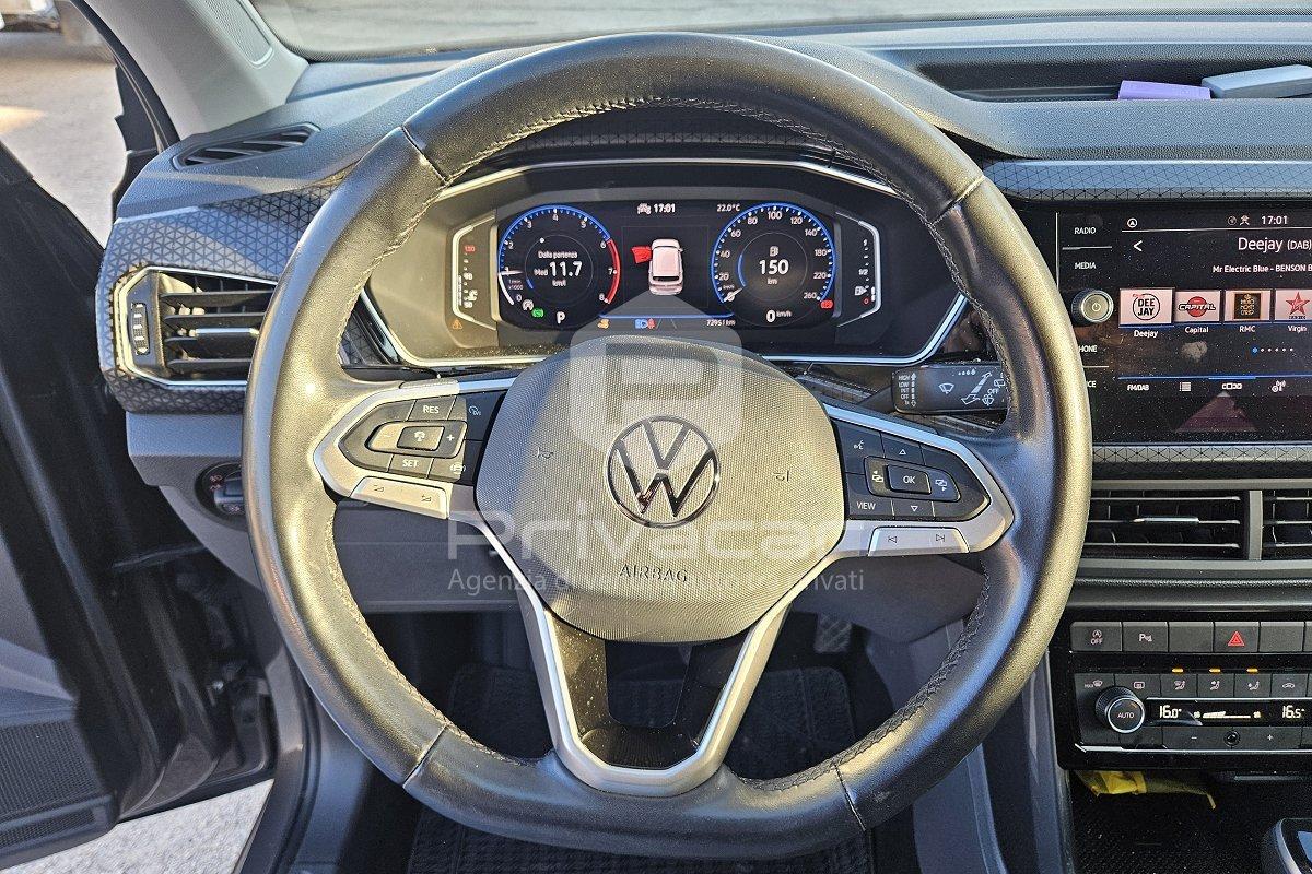 VOLKSWAGEN T-Cross 1.0 TSI 115 CV DSG Advanced BMT