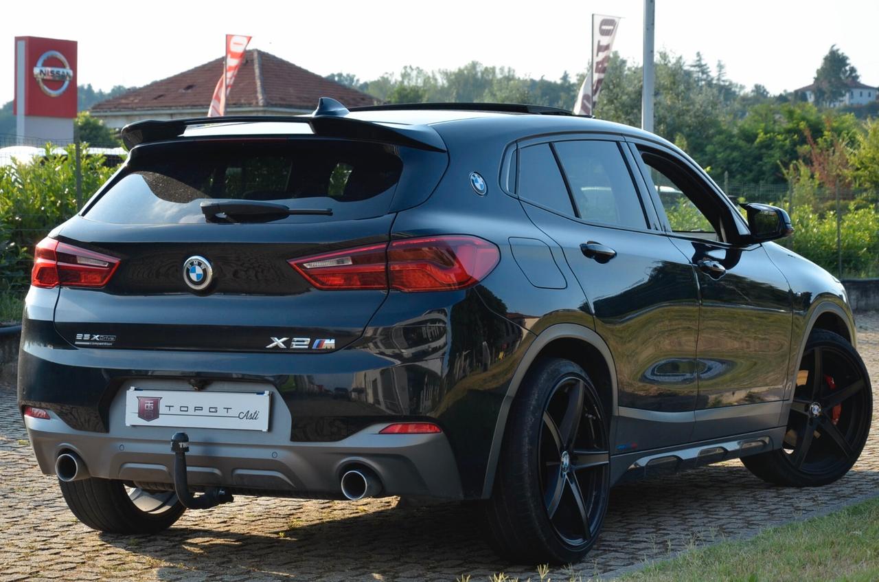 BMW X2 XDRIVE25d MSPORT X 231cv AUTO, UFF ITALIANA, SERVICE BMW, EURO 6C, TETTO, HEAD-UP, FARI LED, 20", PERMUTE
