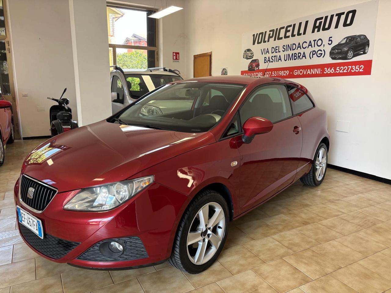 SEAT IBIZA ANNO 2011 BZ 1.2 TSI SPORT ADATTA NEOPATENTATI KM 153 MILA