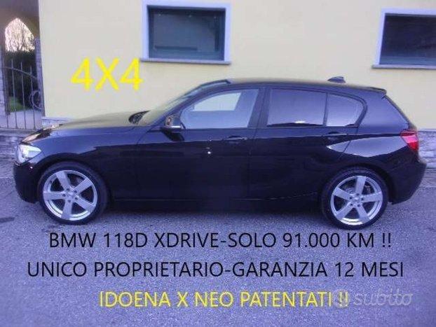 BMW 118 Serie 1- 118d 5p xdrive Sport-km 91.000