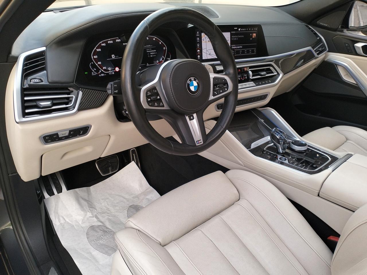 BMW X6 M G06 M50d auto * IVA ESPOSTA * FULL-OPTIONAL *