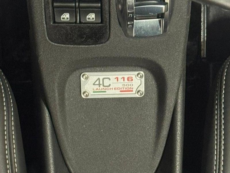 Alfa Romeo 4C Coupe 1750 tbi Competizione 240cv tct LAUNCH EDITION n°116 / 500