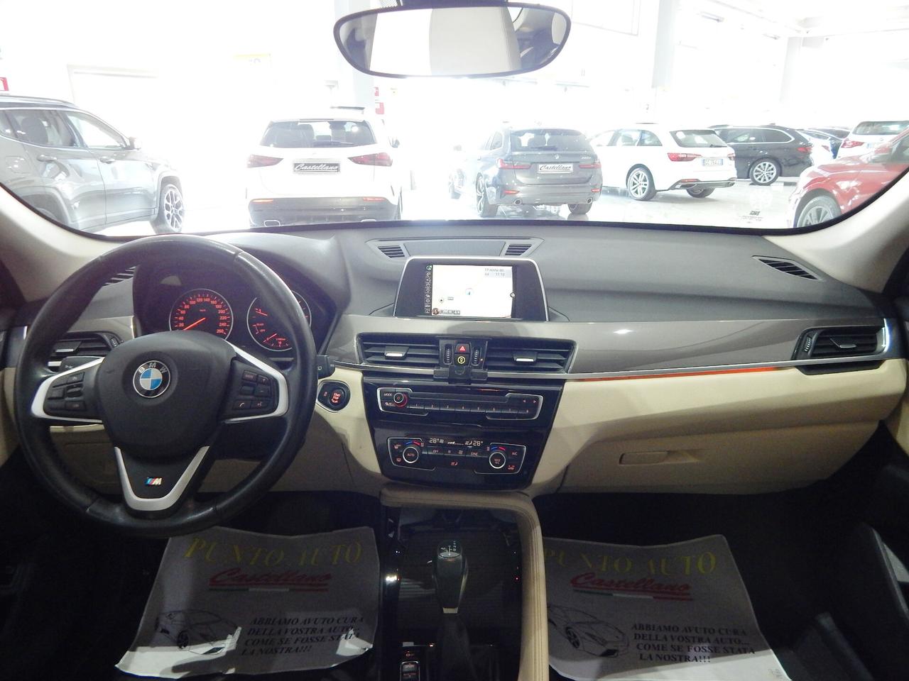 BMW X1 xdrive20d xLine Aut. TETTO-NAVI-PELLE-PARK-XENON