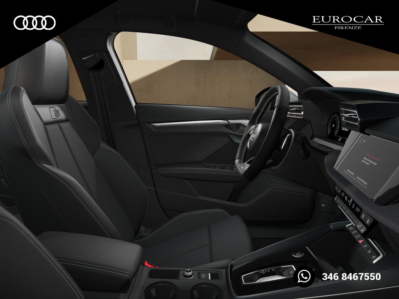 Audi A3 sportback 1.5 tfsi mhev s line edition 116cv s-tronic