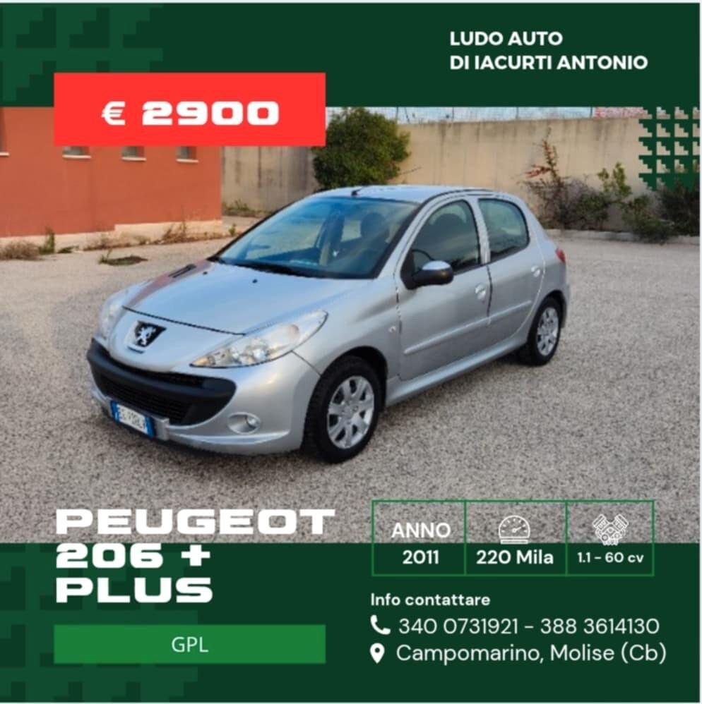 Peugeot 206 Plus 1.1 60CV 5p. Energie GPL