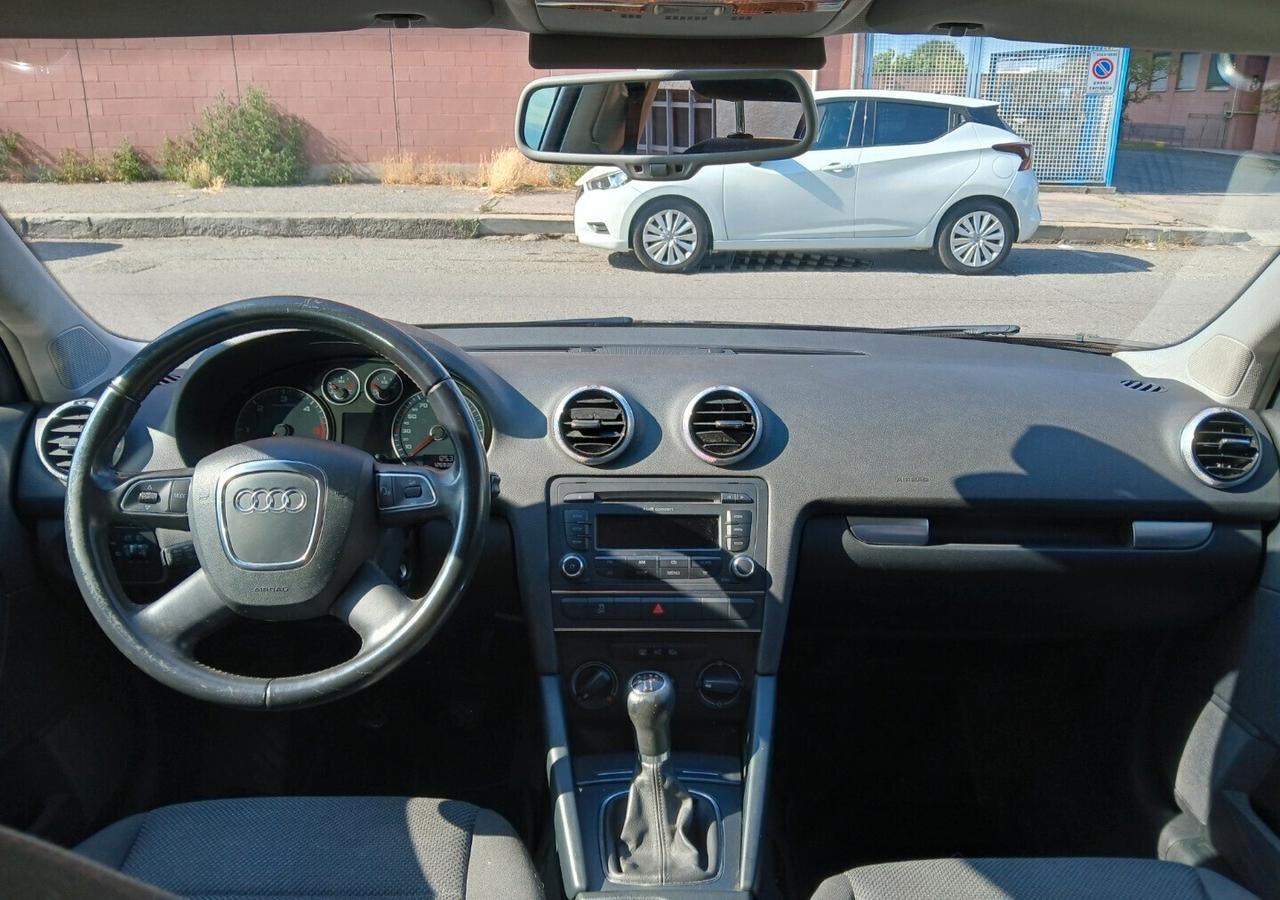 AUDI A3 1.600 TDI 90cv 5porte Km126.000